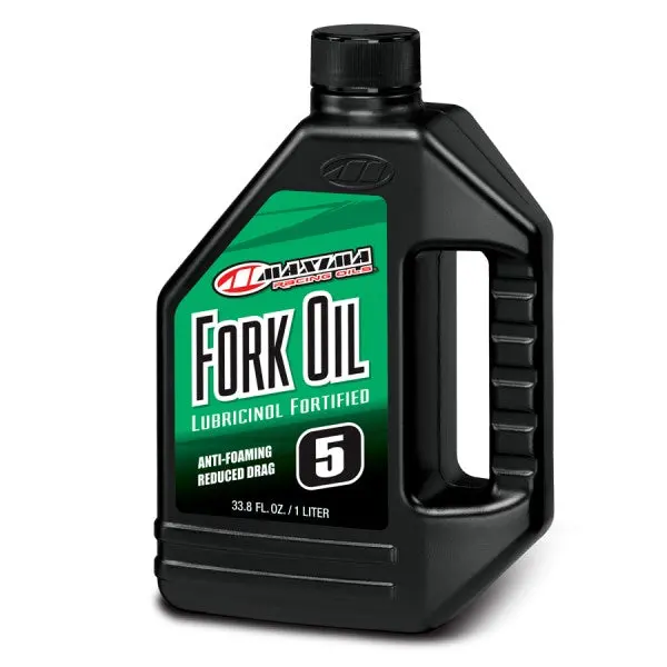 Maxima Premium Fork Oil – 5W Viscosity, 1-Liter Bottle – Model 78-9914 1