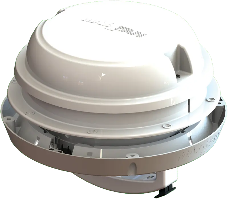Maxxair Dome Roof Vent Fan For Rvs (Model 14-9981) 1