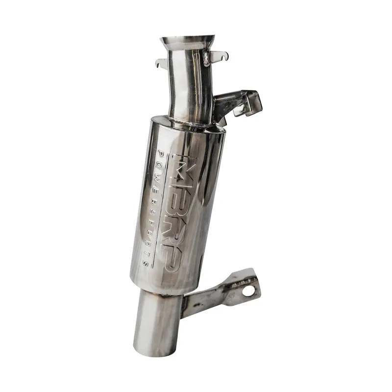 Mbrp Stainless Steel Race Silencer For Turbo Snowmobiles – 241-90124R 1