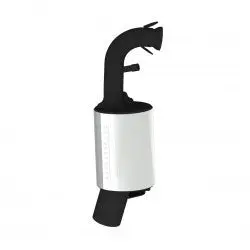 Mbrp Stainless Steel Trail Silencer For Polaris 850 S/M - 241-90216T 1