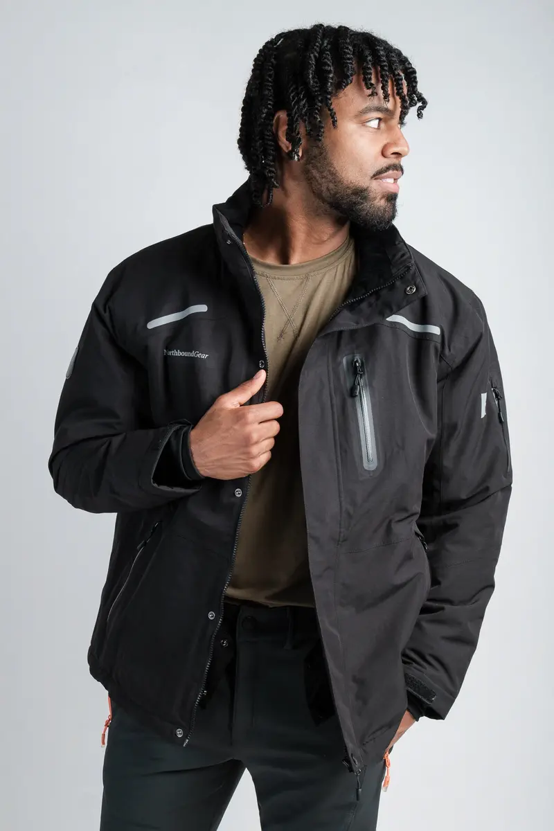 Men’S Apex Waterproof Jacket – Packable Rain Shell For Outdoor Activity 1