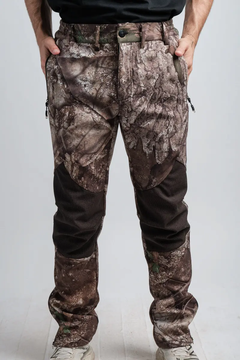 Men’S Camo Adventure Pants – Water-Resistant Hunting & Hiking Pants 1