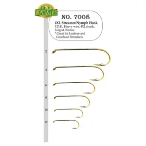 Mfc 7008 Streamer Hook – 4X Heavy Wire Strength 1
