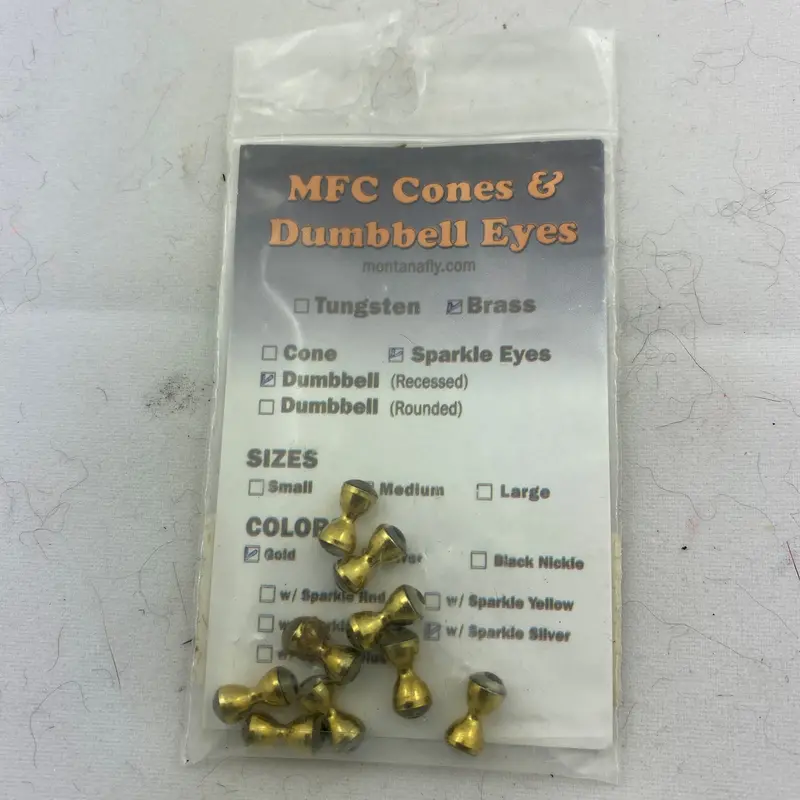 Mfc Sparkle Dumbbell Eyes For Streamer Flies 1