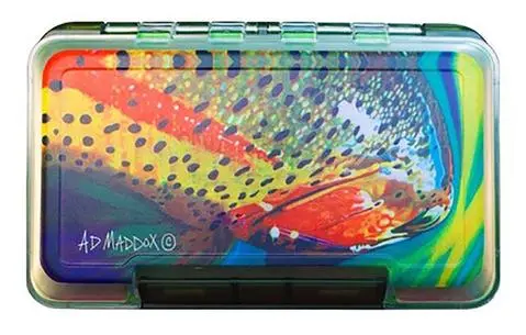 Mfc Sundells Brookie Waterproof Fly Box – Organized Dry/Wet Fly Storage 1