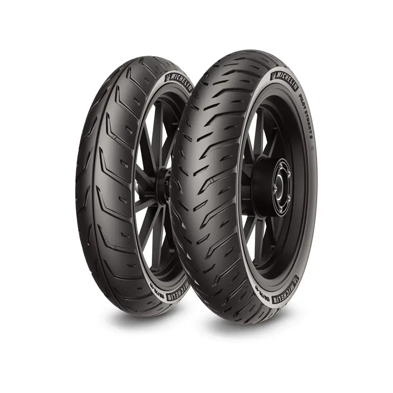 Michelin Pilot Street 2 Rear Motorcycle Tire: 130/70-17, 62S, Tubeless - 87-9633 1