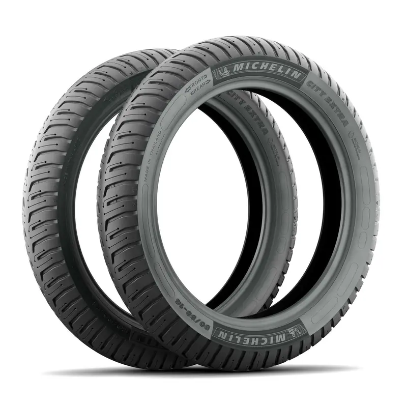 Michelin Reinforced City Extra Tire – 3.50-10, 59J Bias-Ply, Tubeless 1