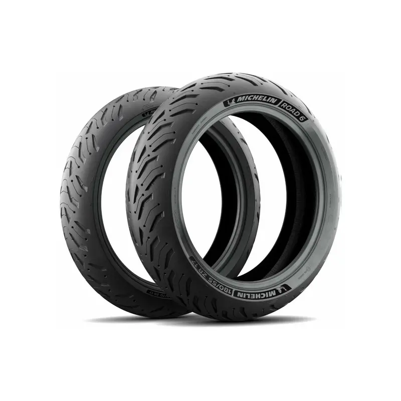 Michelin Road 6 Rear Motorcycle Tire – 150/60Zr17, Radial, Tubeless, 66W Speed Rating 1