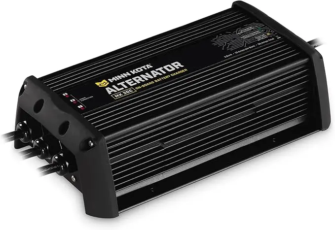 Minn Kota Marine Trolling Motor Battery Charger – 27-Amp Smart Charging System 1