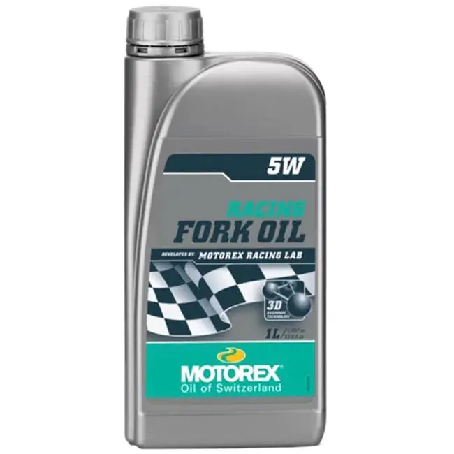 Motorex Low-Friction 5W Fork Oil For High-Performance Motorcycles – 1L (580-0526) 1