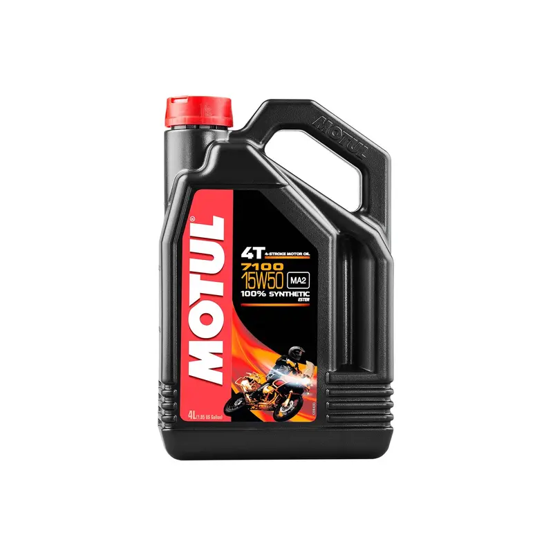 Motul 7100 4-Stroke Engine Oil – 15W-50, 4-Litre Container 1