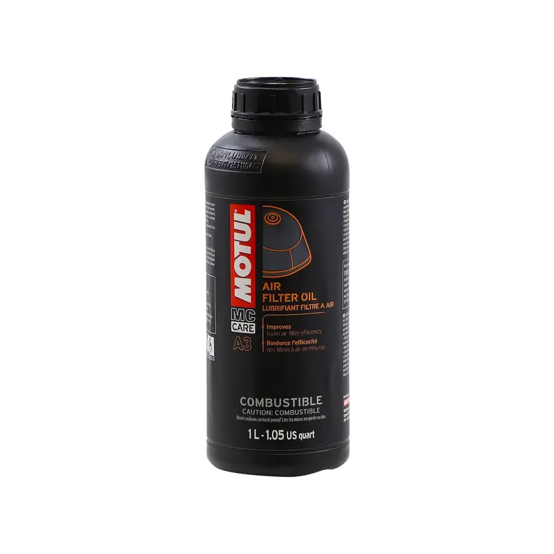 Motul Air Filter Oil – 1-Liter High-Performance Foam Filter Treatment 1