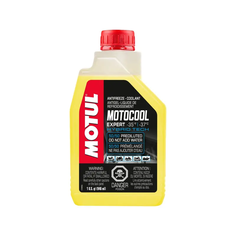Motul Motocool Expert Long-Life Coolant – 1 Liter (Case Of 12), 82-2179 1