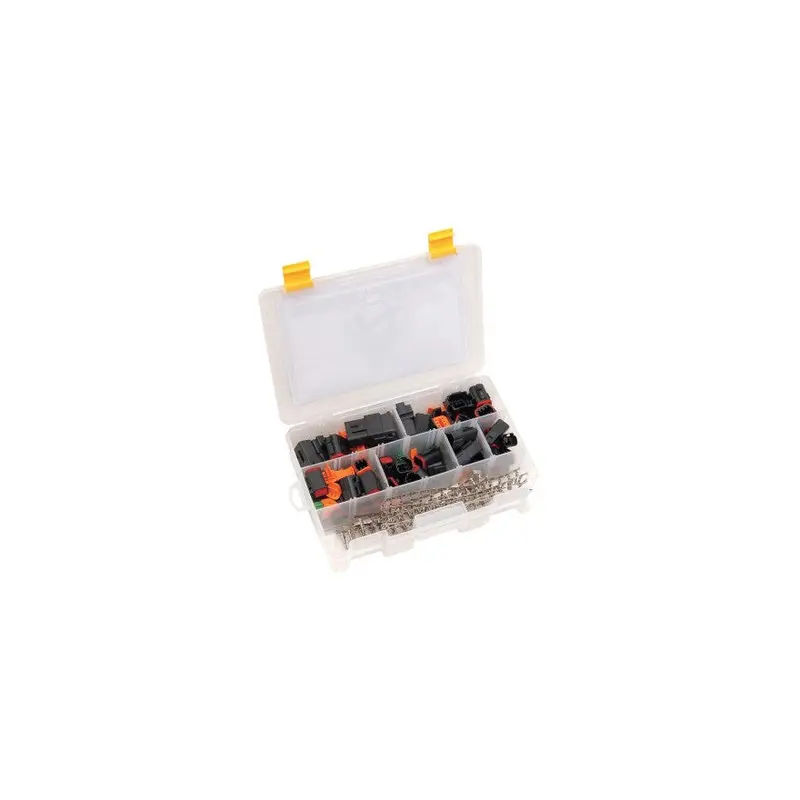 Namz Deutsch Black Builder’S Kit For Motorcycle Electrical Integration 1