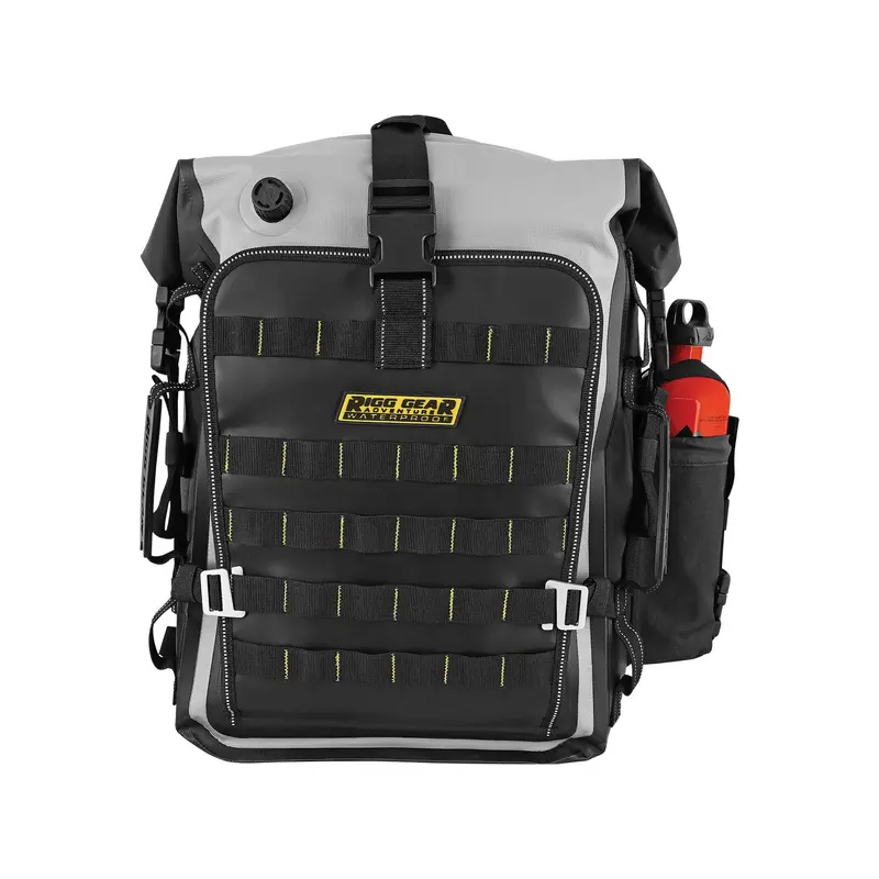 Nelson-Rigg Hurricane 30L Tail Backpack – Waterproof Black Design 1