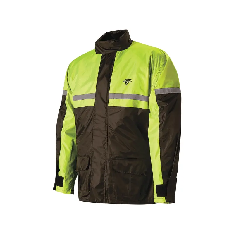 Nelson-Rigg Stormrider Rain Suit – Black With High-Visibility Accents (Size X) 1