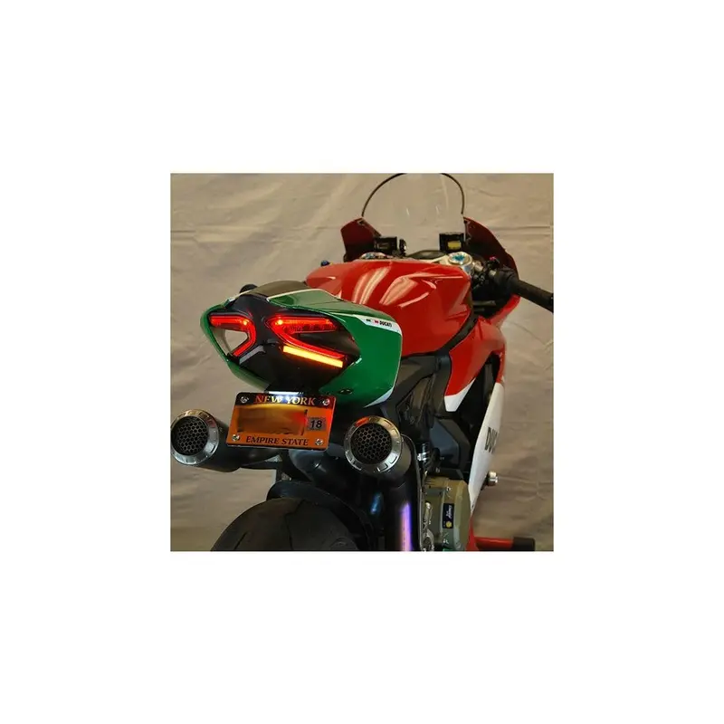 New Rage Cycles Fender Eliminator Kit – Ducati-Specific Tail Tidy With License Plate Mount (Part #565-0045) 1