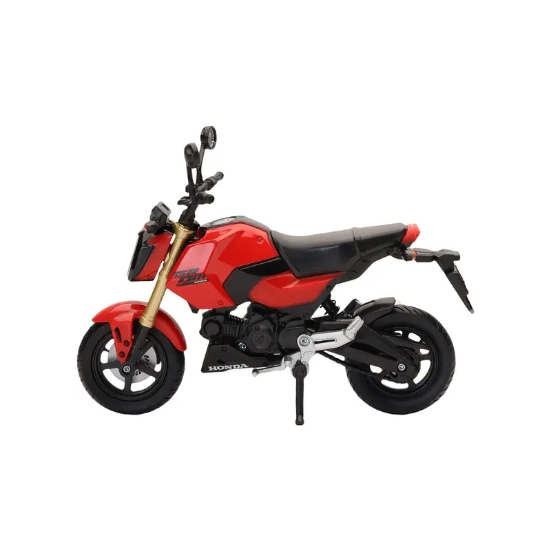 New-Ray 1:12 Scale Honda Grom Replica – Red Metallic Finish Collectible 959-0196 1