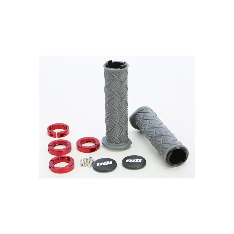 Odi Atv X-Treme Lock-On Grips In Bold Red – Secure Fit Design – 206-1254 1
