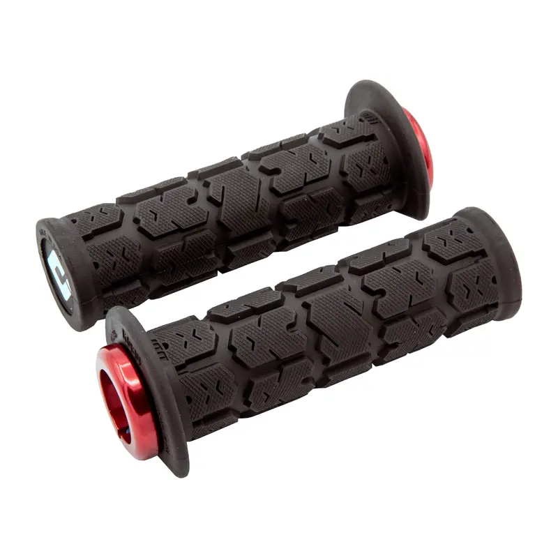 Odi Rogue Lock-On Atv/Pwc Grips – 125Mm, Black/Red - 206-2234 1