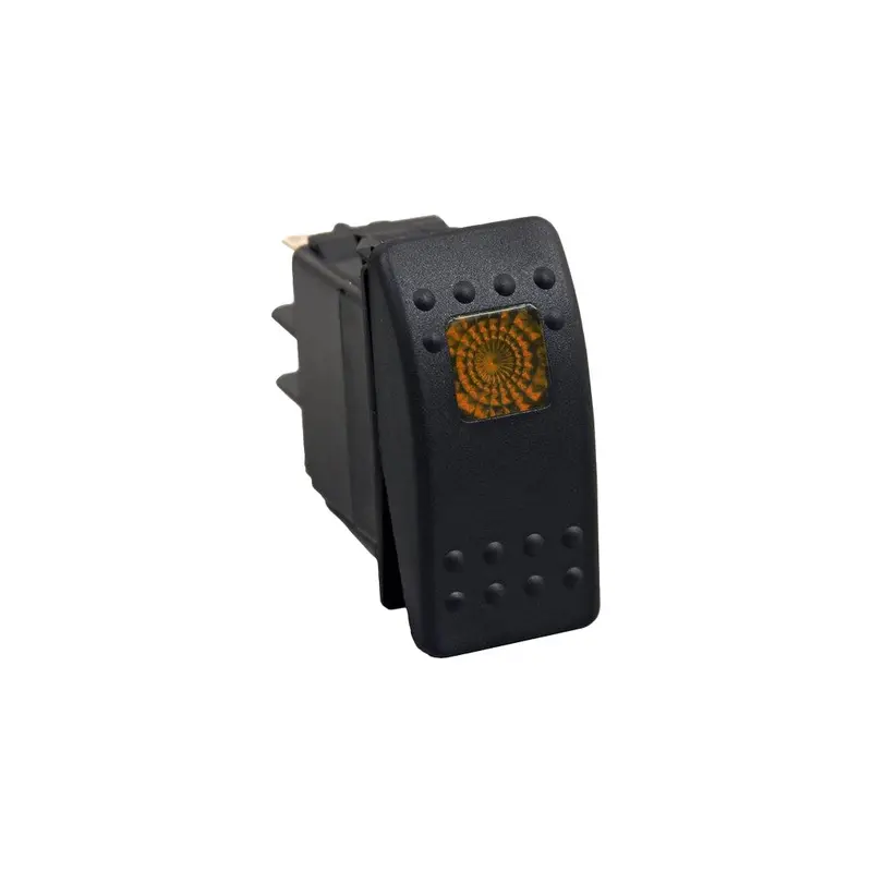 Open Trail Backlit Amber Rocker Switch – Visual Status Feedback 1