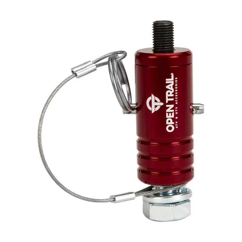 Open Trail Quick-Release Red Whip Mount For Atv/Utv Lighting 1