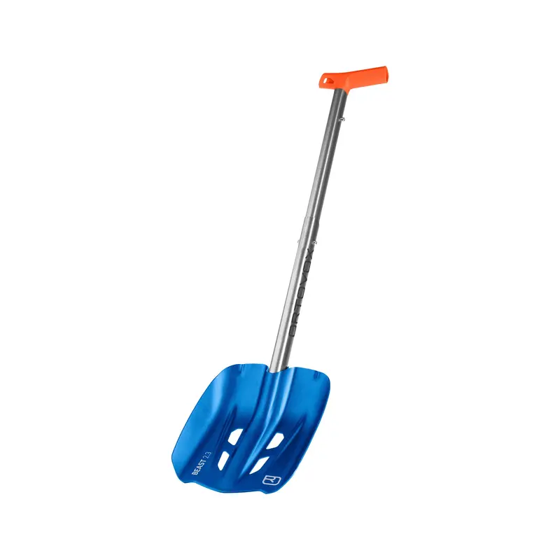 Ortovox Beast Aluminum Avalanche Shovel – Safety Blue Finish - 62-46663 1