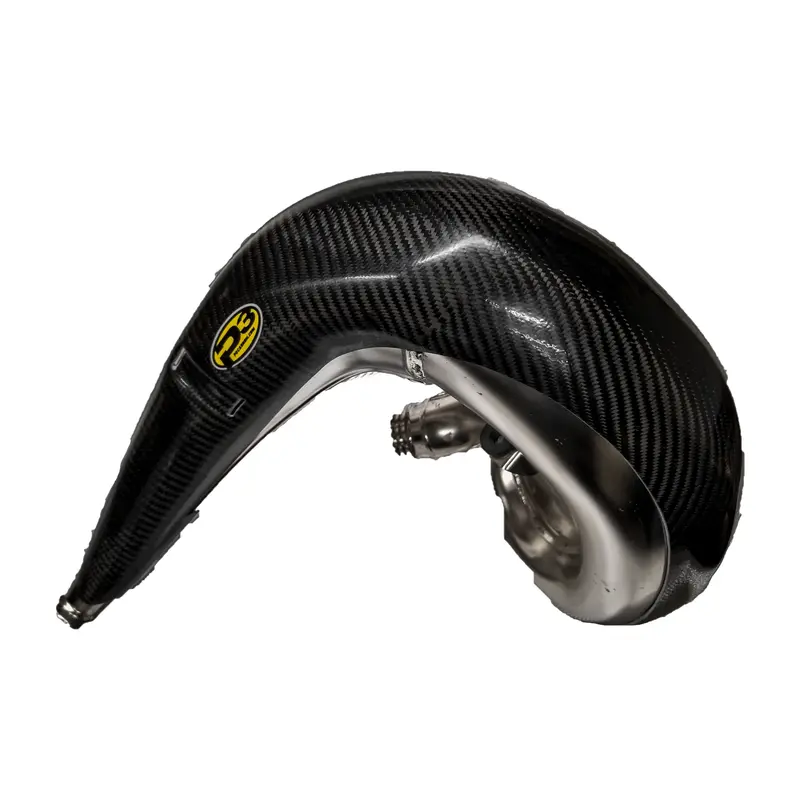 P3 Carbon Fiber Pipe Guards – Custom-Fit Exhaust Protection For Ktm & Husqvarna (Model 670-101069) 1
