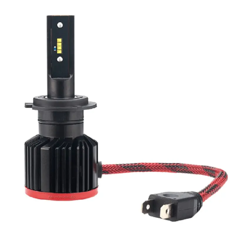Pathfinder H7 Led Headlight Bulb With Fan-Cooled Heatsink – Tri-Led High-Output – 226-0009 1