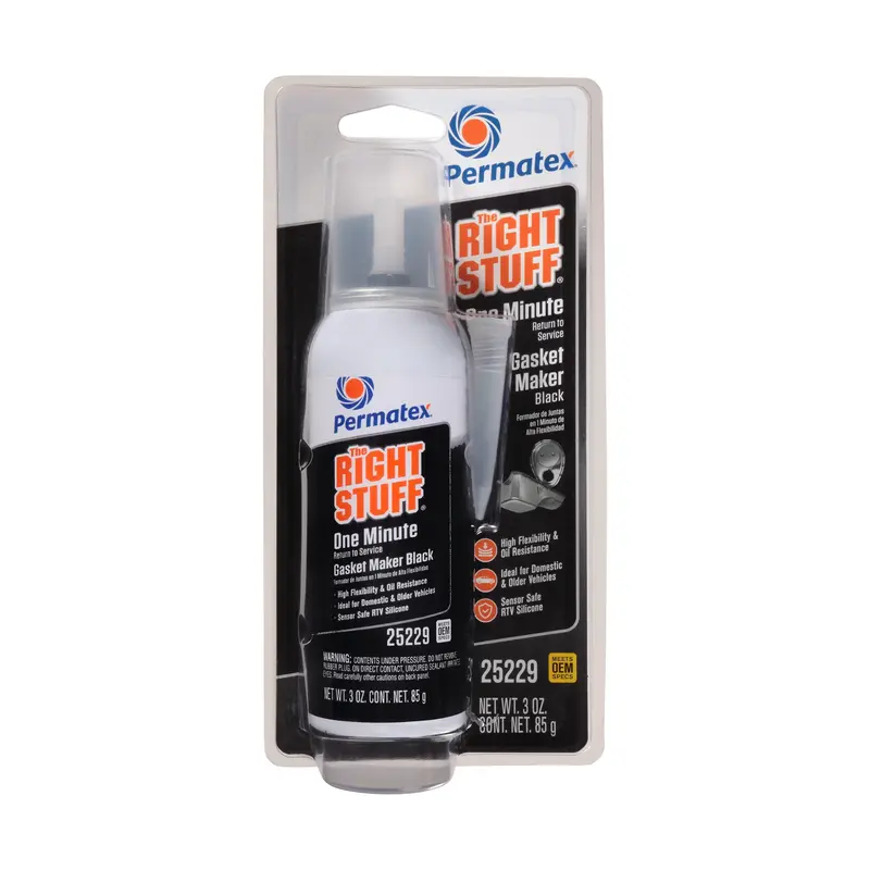 Permatex Right Stuff Black Instant Gasket Maker – 3 Oz Tube 1