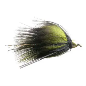 Phillippe'S Flu Shot Fly – Olive And Black Variant For Active Feeding 1