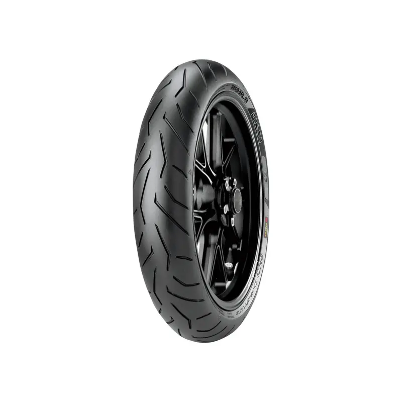Pirelli Diablo Rosso Front Tire – 120/70Zr17 58W Sport-Touring Rubber (Part #0301-0448) 1