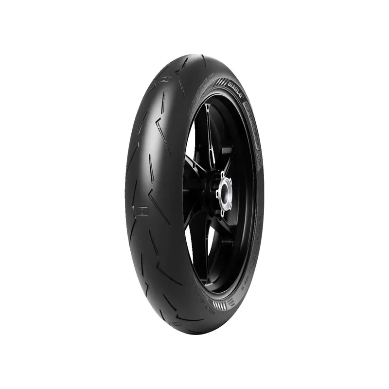 Pirelli Diablo Supercorsa Sp V4 Front Motorcycle Tire – 120/70Zr17 58W (Part #0301-0975) 1