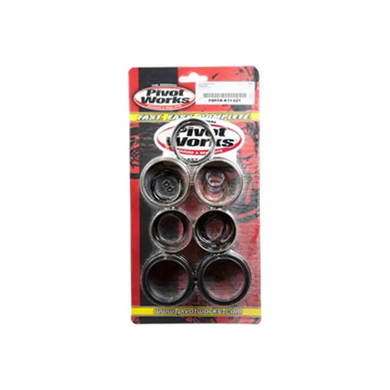 Pivot Works Fork Seal & Bushing Kit – Performance Tuning Package (Model 52-09211) 1