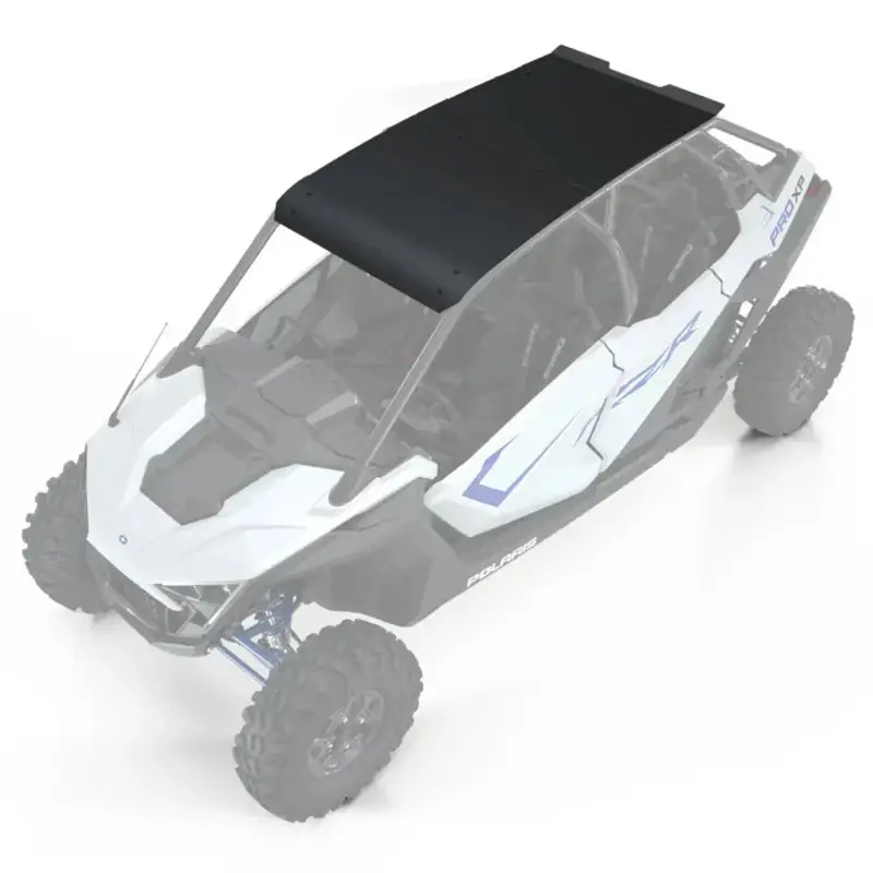 Polaris 4-Seat Rzr Aluminum Roof – Matte Black Finish – Model 2883990-458 1