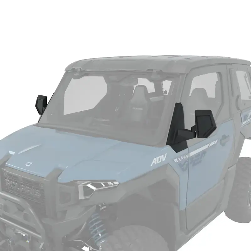 Polaris Adjustable Folding Side Mirrors – Universal Atv/Utv Fit 1