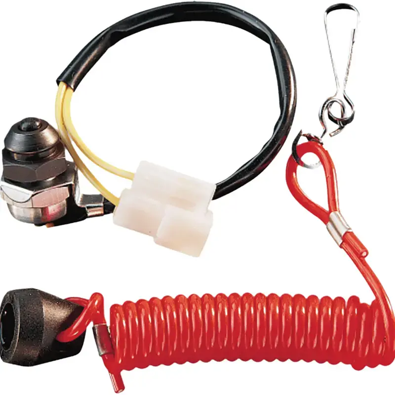 Polaris Coiled Kill-Switch Tether Kit For Snowmobiles 1