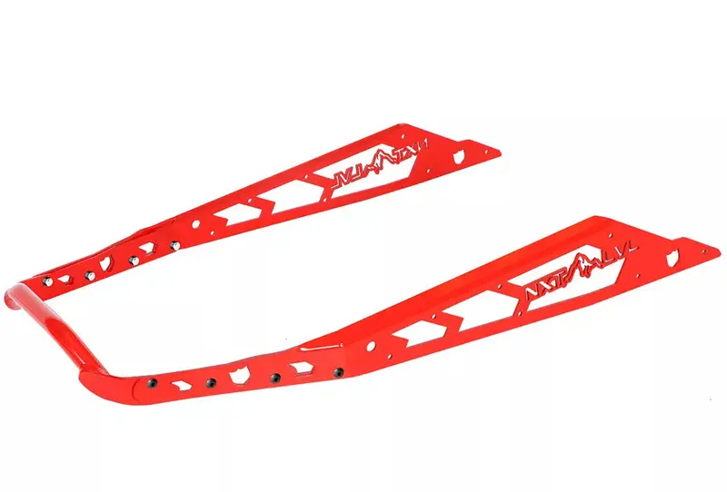 Polaris Next Level Rear Bumper For Matryx Snowmobile – 163Mm Width, Crimson Red 1