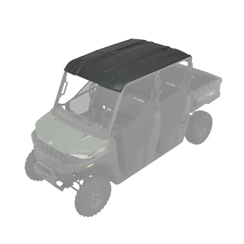 Polaris Pro Shield Crew Sport Roof – Black Poly Design 1