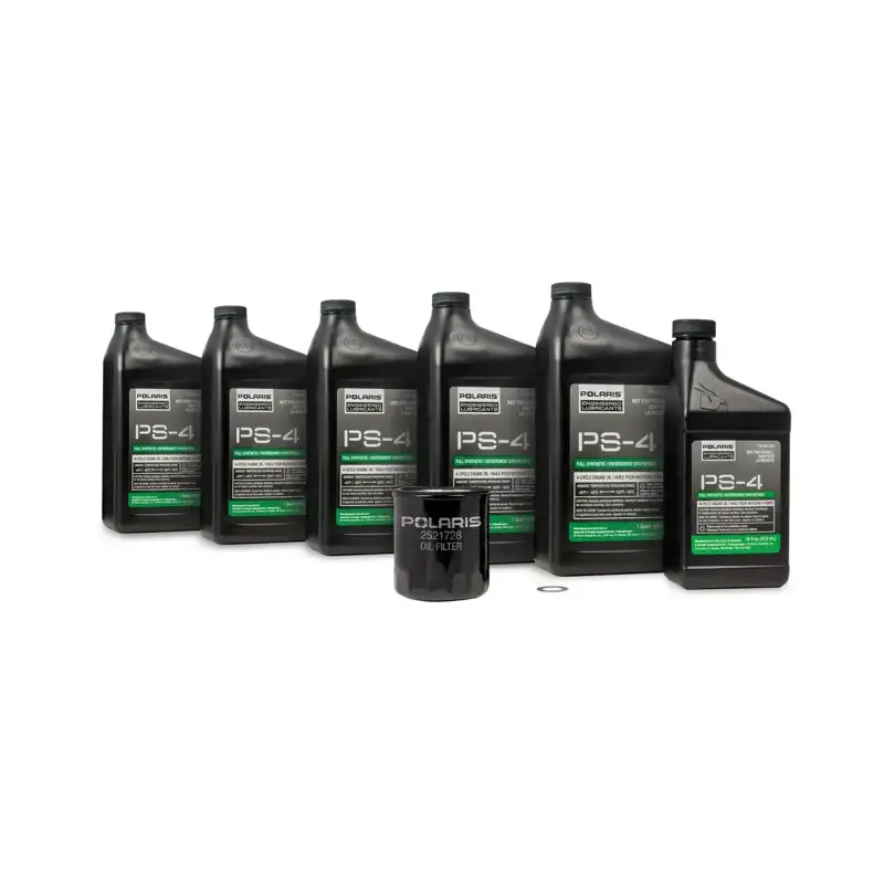 Polaris Rzr Pro R 5W-50 Ps-4 Full Synthetic Oil Change Kit – Includes Filter (Part #2890880) 1