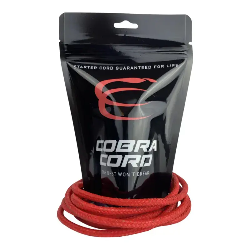 Polaris X Cobra Red Starter Cord – High-Visibility Pull Cord Replacement For Snowmobile Engines 1