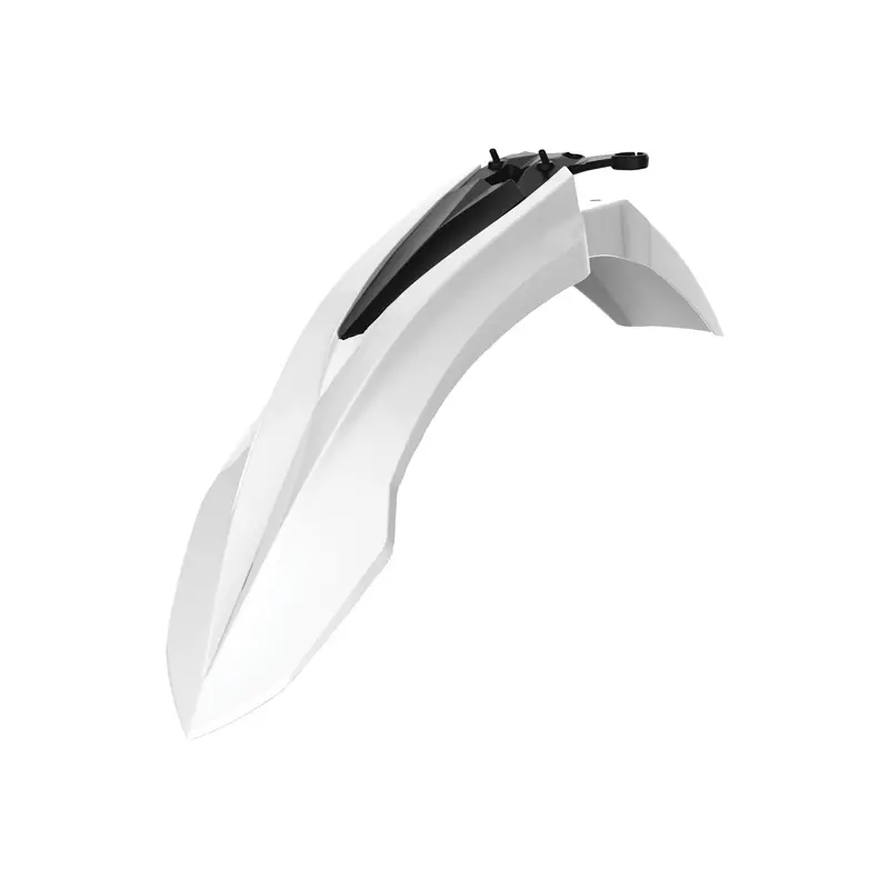 Polisport Beta Front Fender – Durable White Plastic Replacement (Model 64-69081) 1