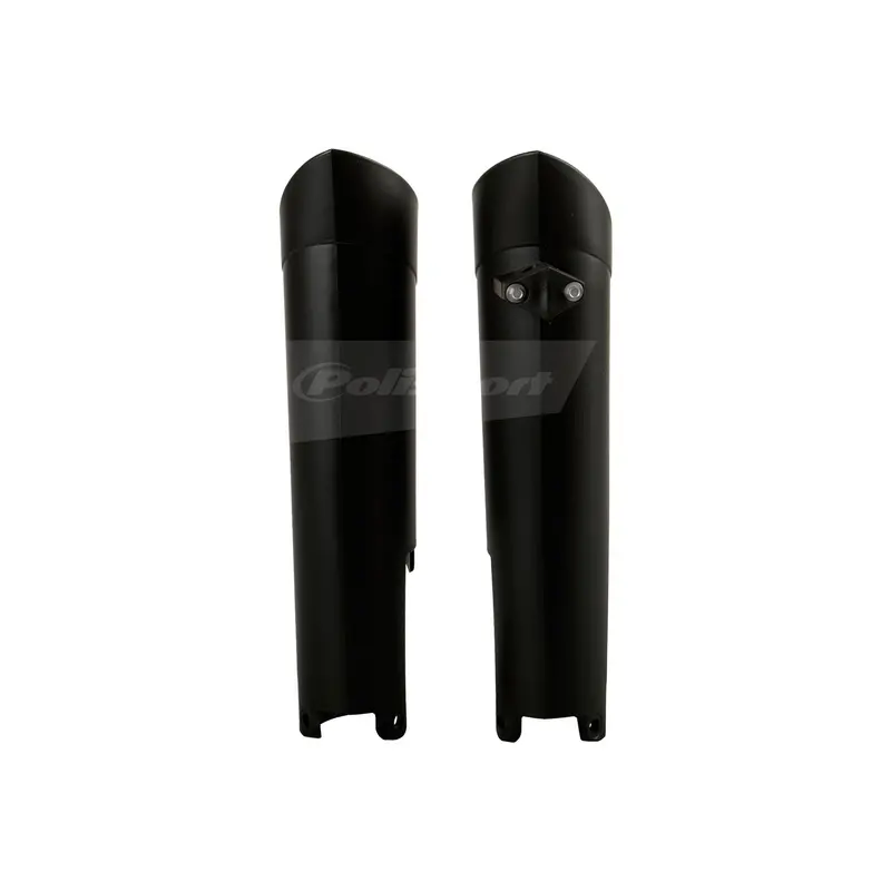 Polisport Fork Guards – Impact-Resistant Black Protection Set (Model 64-39411) 1