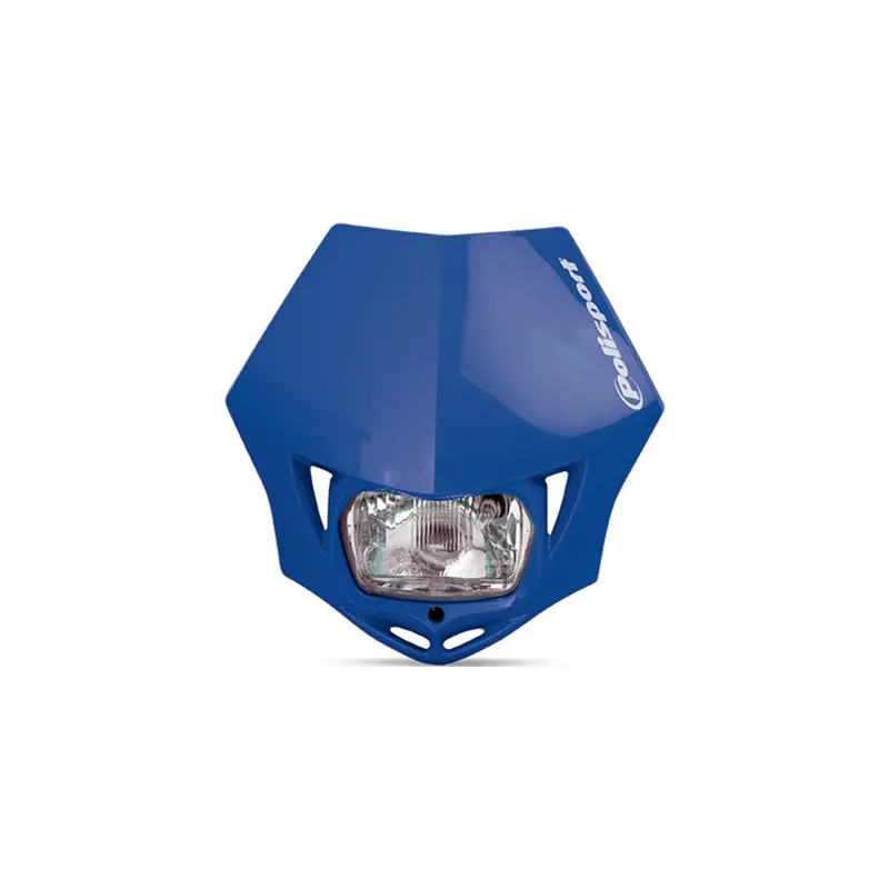 Polisport Mmx Headlight – Vibrant Blue Housing With Modern Optics (Model 64-6912) 1