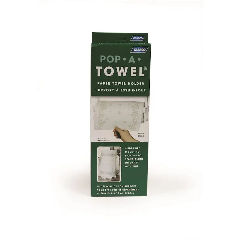 Pop-A-Towel Premium White Towel Dispenser – 57111 1