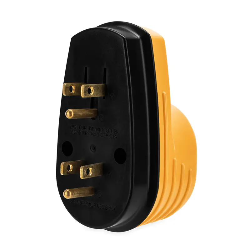 Powergrip Dual 15-Amp To Single 30-Amp Adapter – Heavy-Duty Rv Power Converter 1
