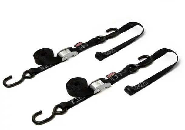 Powertye Cam-Lock S-Hook Tie-Down – 1-Inch Width, 5.5-Foot Length 1