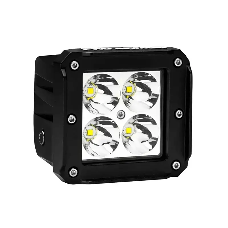 Pro Armor 2" X 2" Cube Led Spot Light For Polaris Vehicles 1