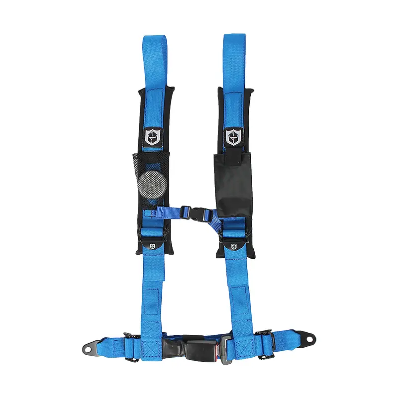 Pro Armor Passenger Harness – Blue 4-Point Off-Road Safety Restraint 1