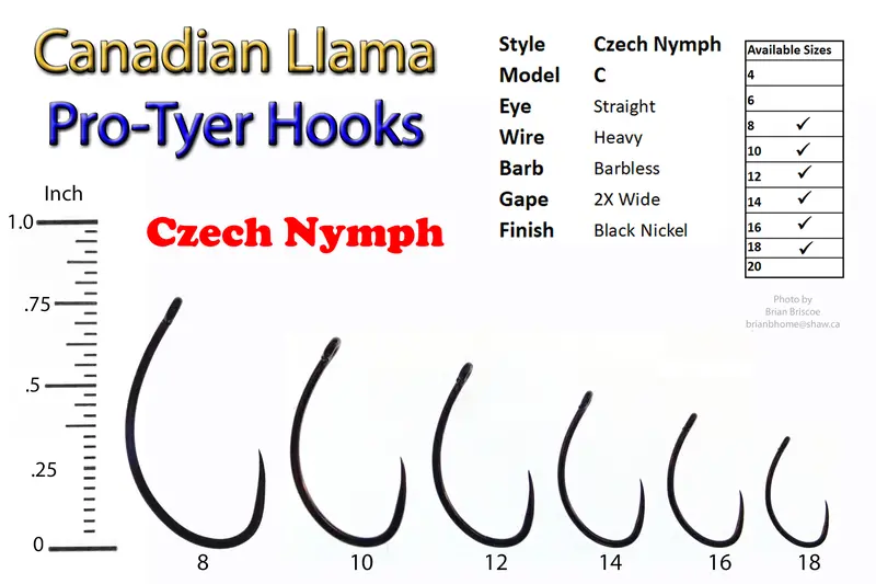 Pro Tyer Czech Nymph Hook – Optimized For Bead-Head Patterns 1